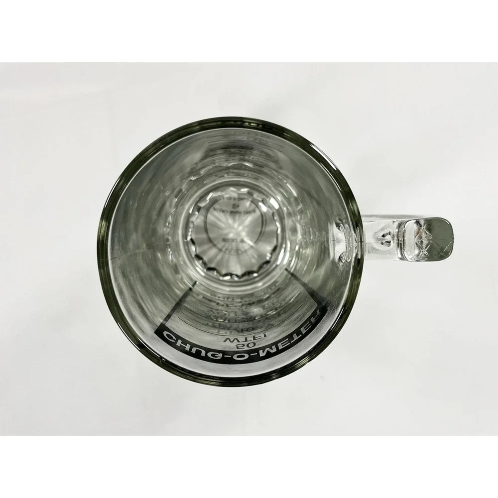 NWT Vintage Spencer's Chug-O-Meter 60oz Beer Stein Glass Novelty‎ Tankard Mug